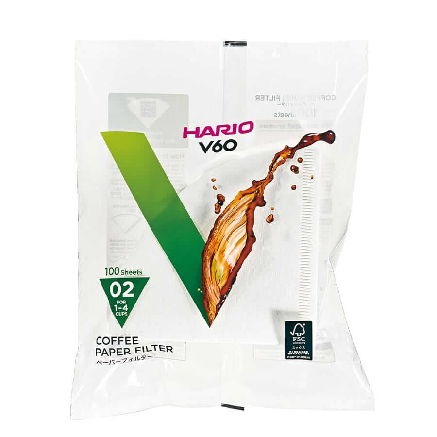 Filtros de papel V60 Hario 02